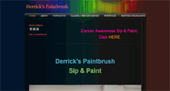 Desktop Screenshot of derrickspaintbrush.com